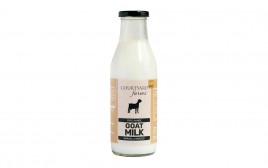 Courtyard Farms Free Range Goat Milk Aravalli Grazed  Glass Bottle  500 millilitre